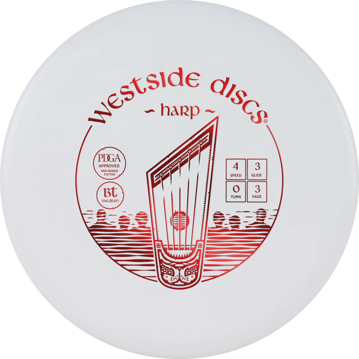 Westside Harp BT Medium - Putt & Approach
