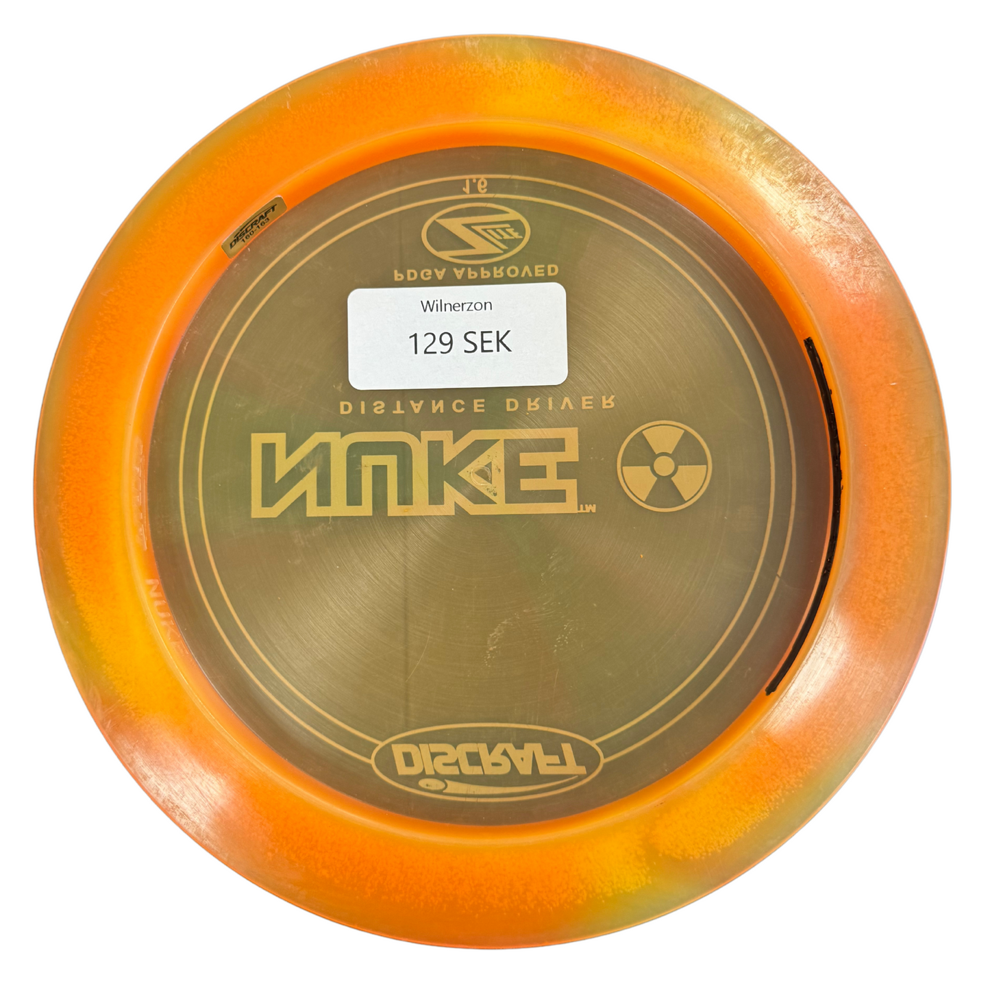 Begagnad Discraft Nuke - Distance driver (Wilnerzons)
