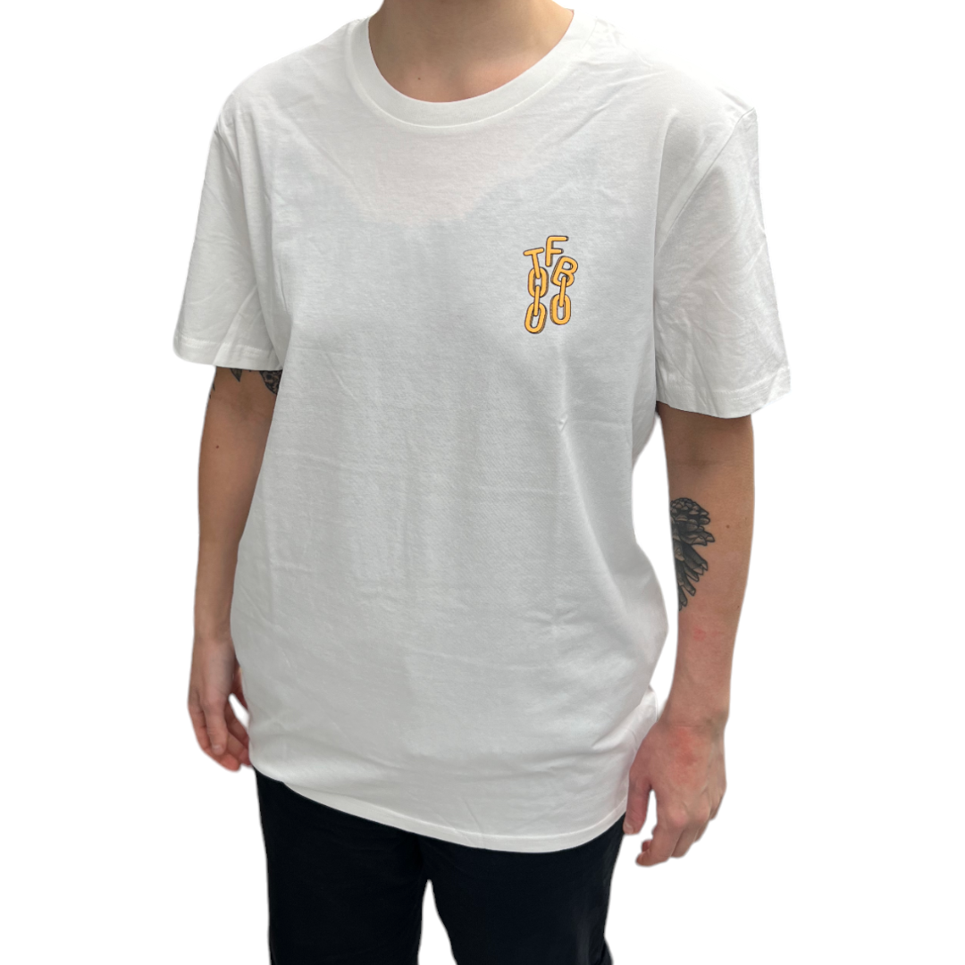 The Fariway Brand Unisex Eco T-shirt - Chains Print