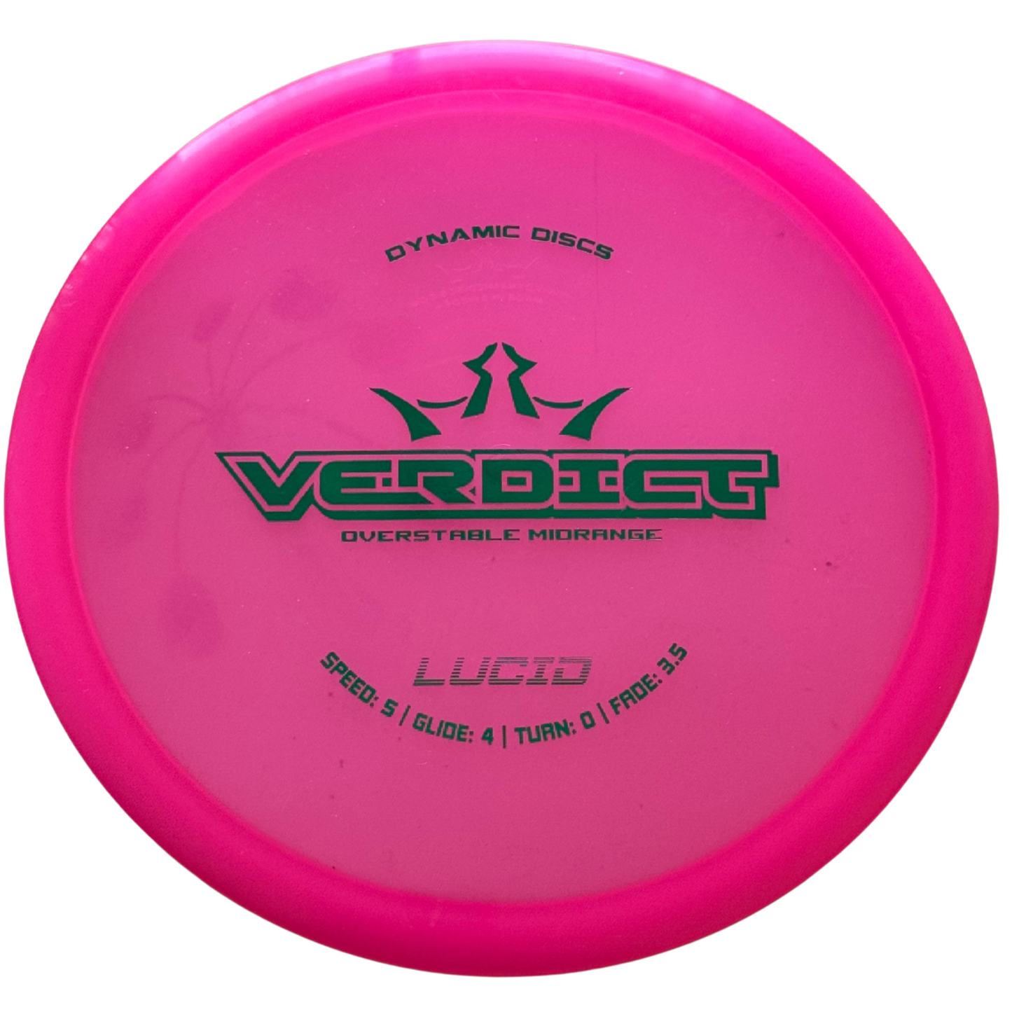 Begagnad Dynamic Discs Verdict Lucid - Midrange (Wilnerzons)