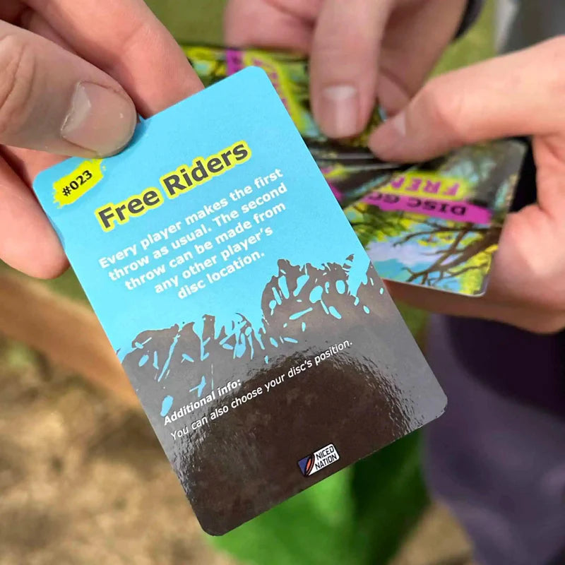 Disc Golf Frenzy Card Game