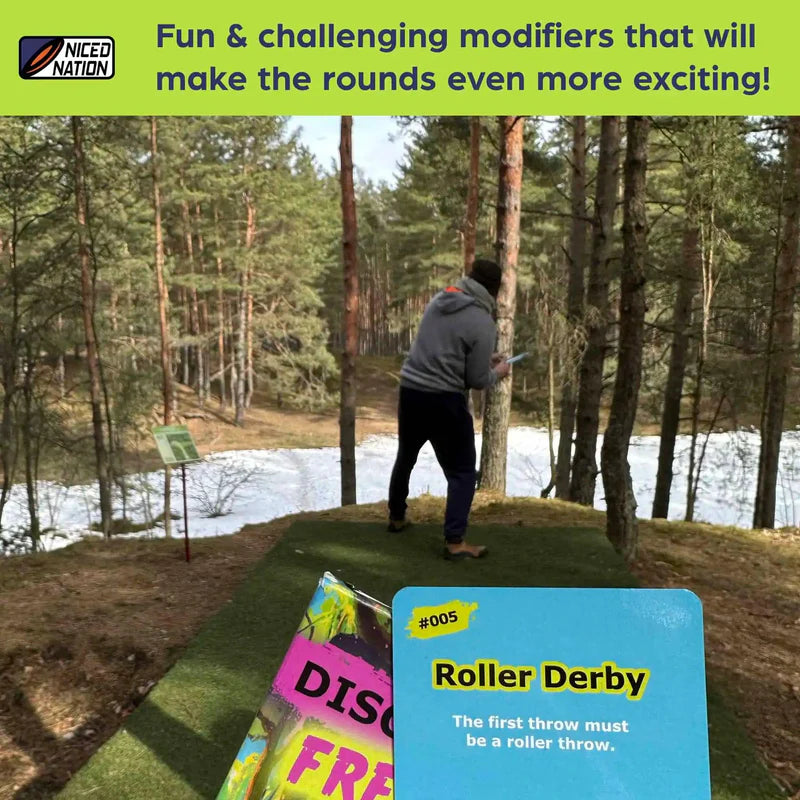 Disc Golf Frenzy Card Game