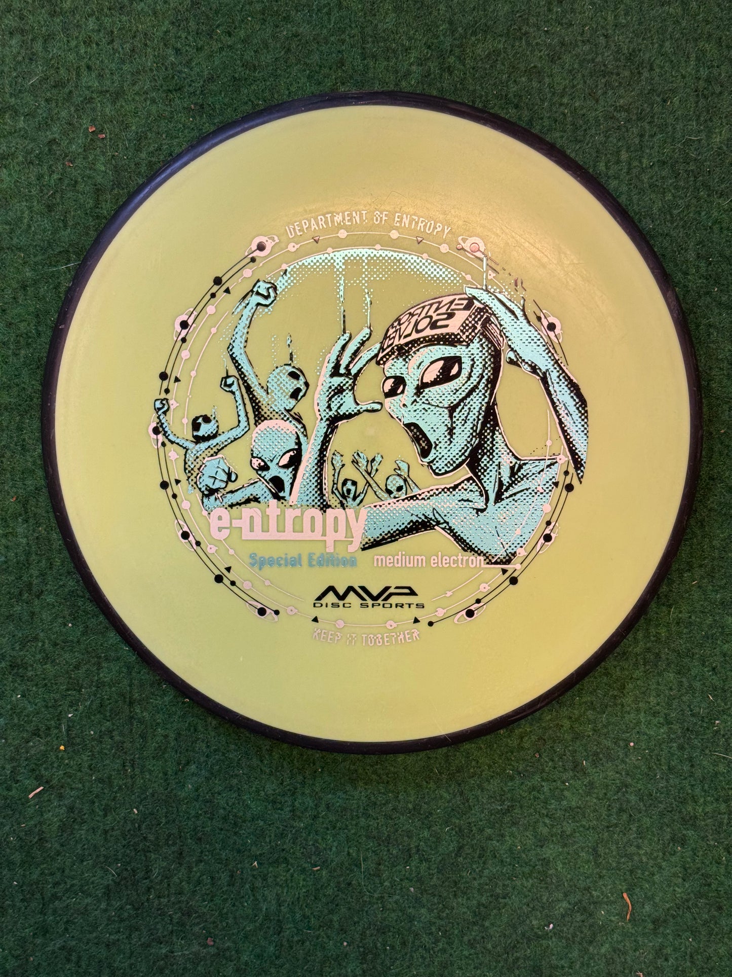 BEGAGNAD MVP Entropy Medium Electron Special Edition 2024 - Putt & Approach