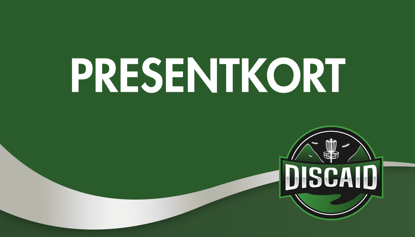 Presentkort - Discaid Discgolf Shop