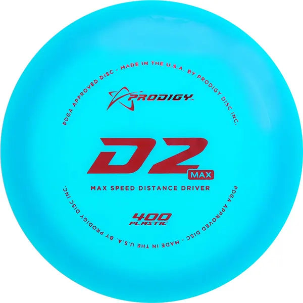 Prodigy 400 D2 MAX - Distance driver