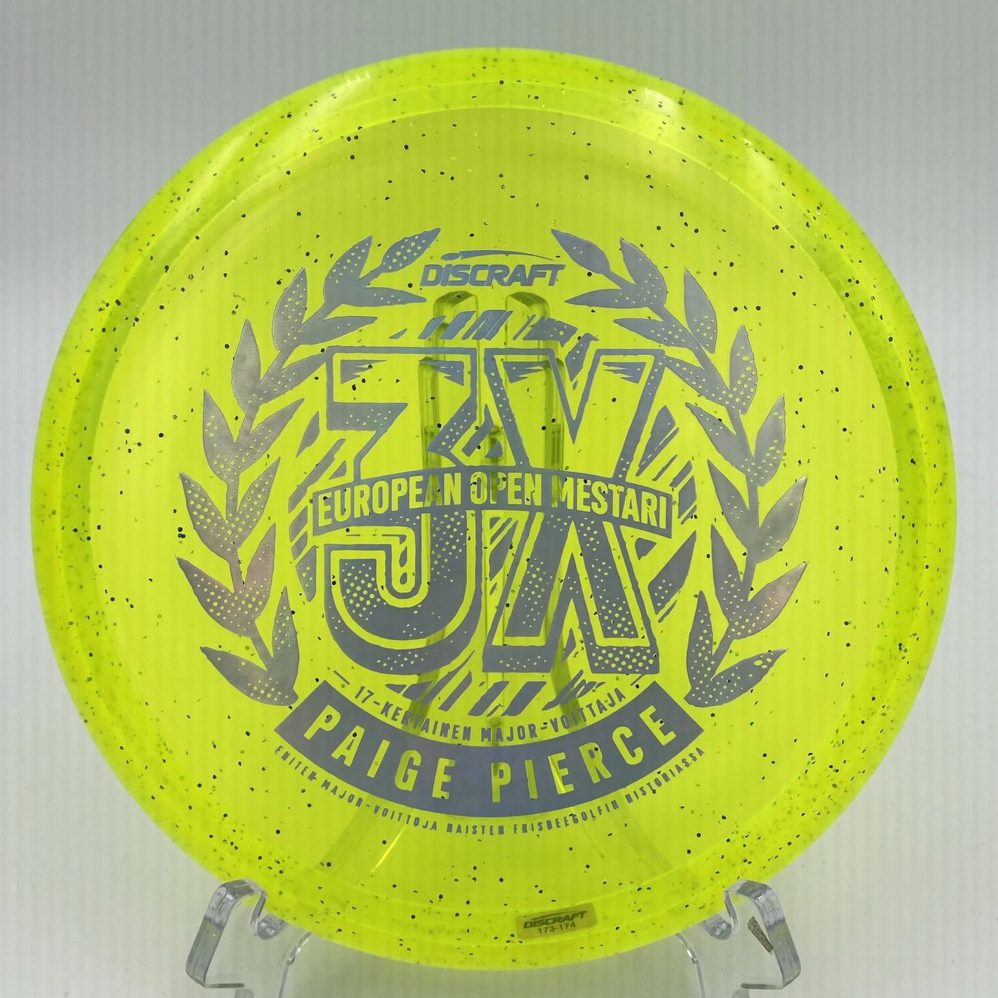 Discraft Z Cryztal Sparkle Fierce - Paige Pierce 3X European Open - Putt & Approach