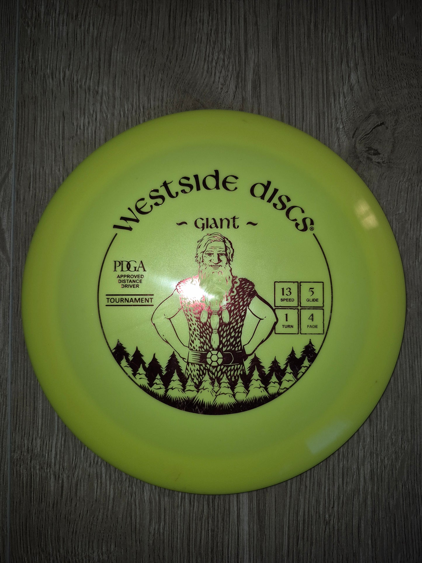 Westside Discs Fuzion Giant.