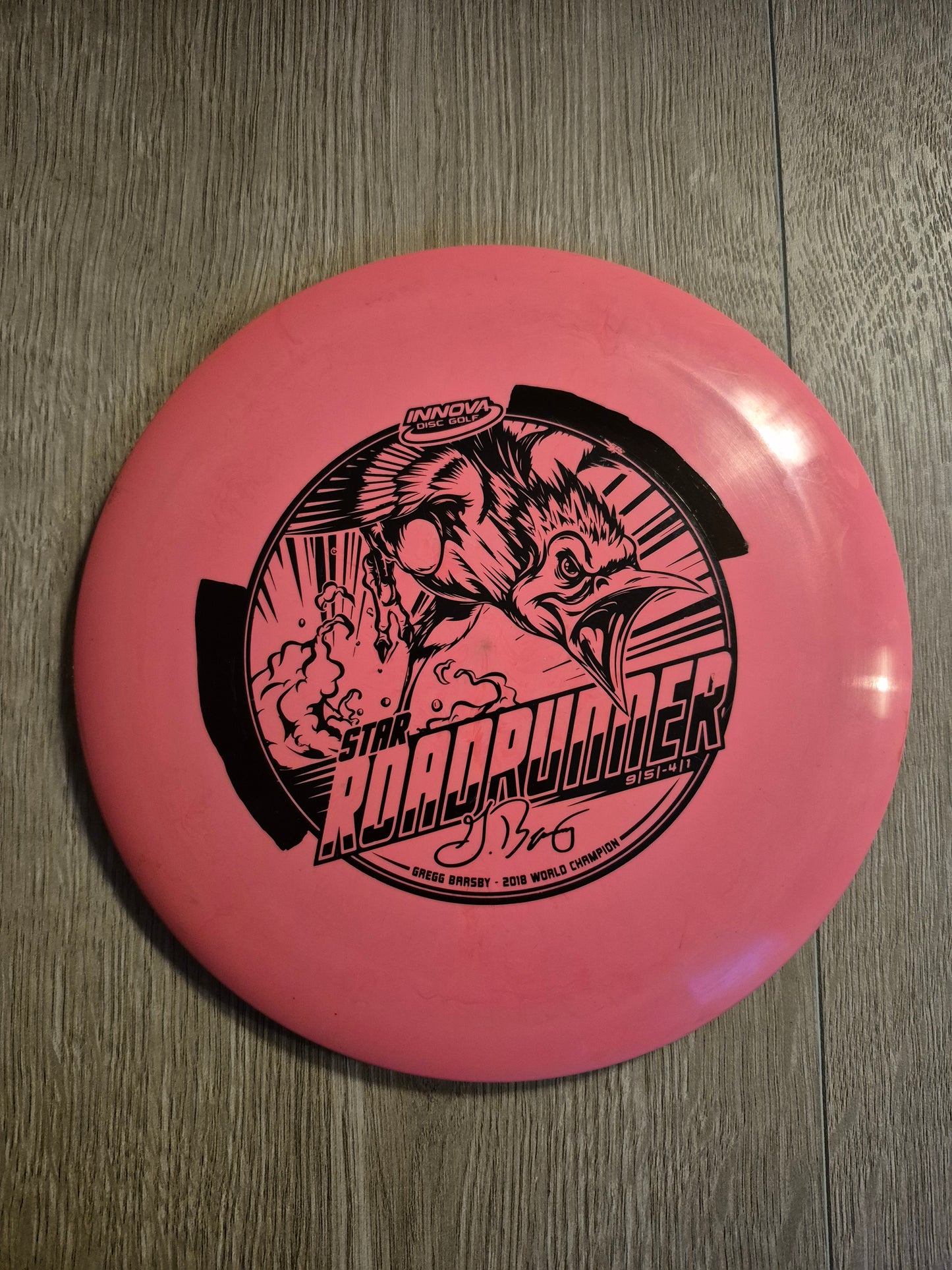 BEGAGNAD Innova Star Roadrunner Gregg Barsby.