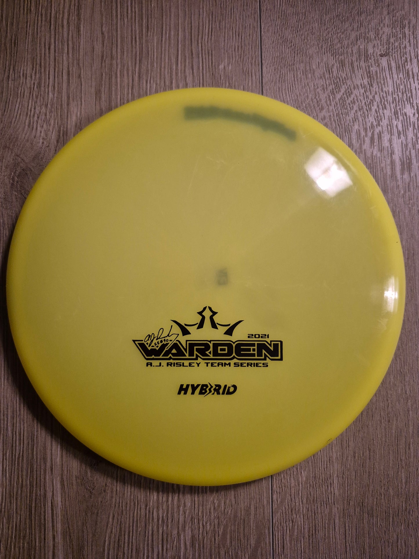 BEGAGNAD Dynamic Discs A.J Risley 2021 Team series Hybrid Warden.