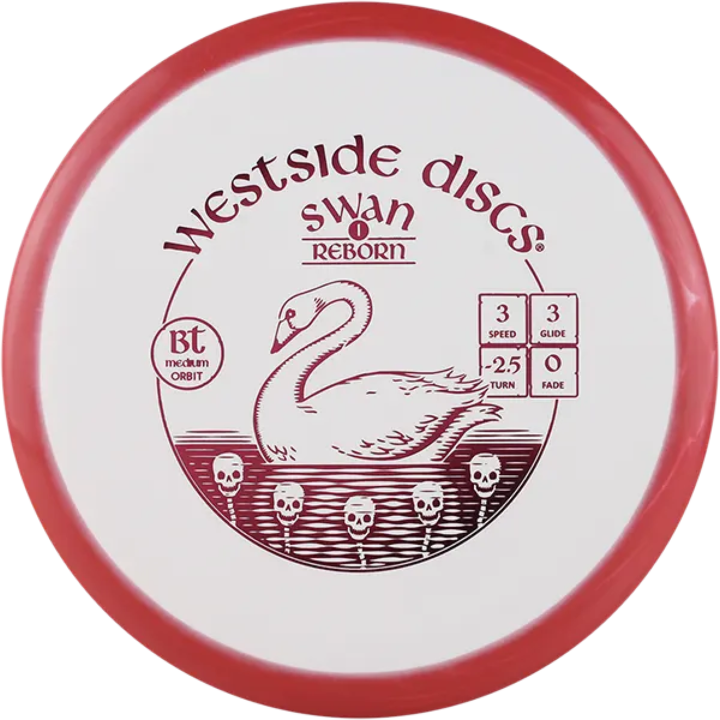 Westside discs BT Medium Orbit Swan 1 Reborn - Putt & Approach