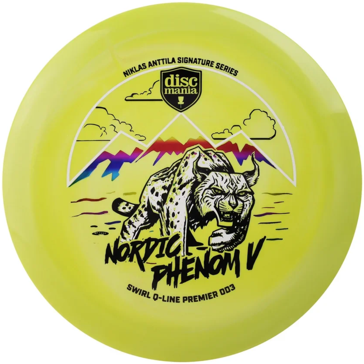 Discmania Q-Line Swirl Premier DD3 - Niklas Anttila Signature Series - Distance driver