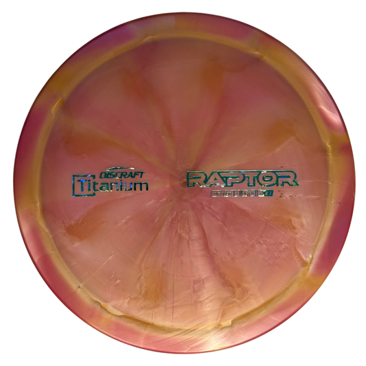 BEGAGNAD Discraft Titanium Swirl Raptor - Fairway driver