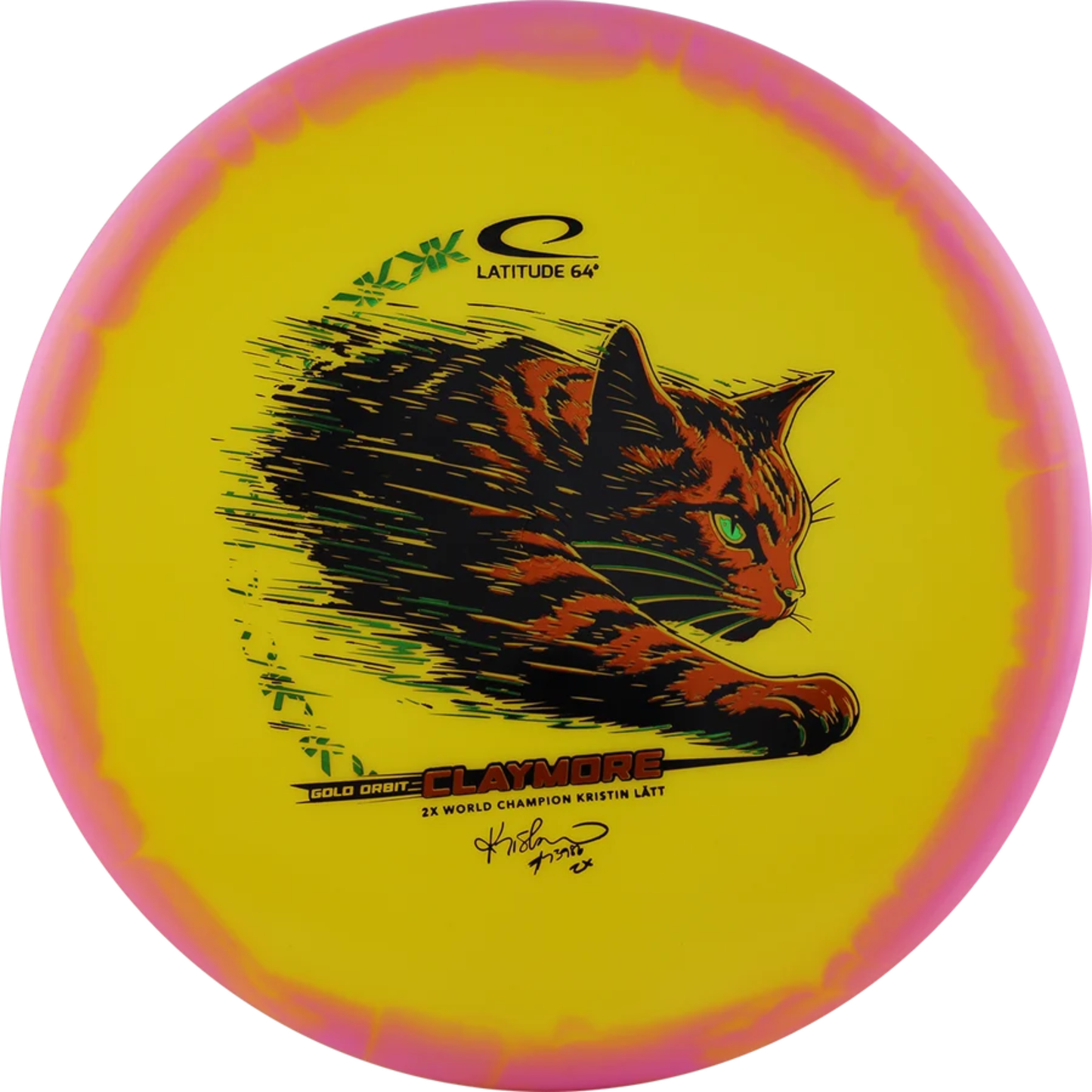 Latitude 64 Gold Orbit Claymore - Kristin Lätt Team Series - Midrange