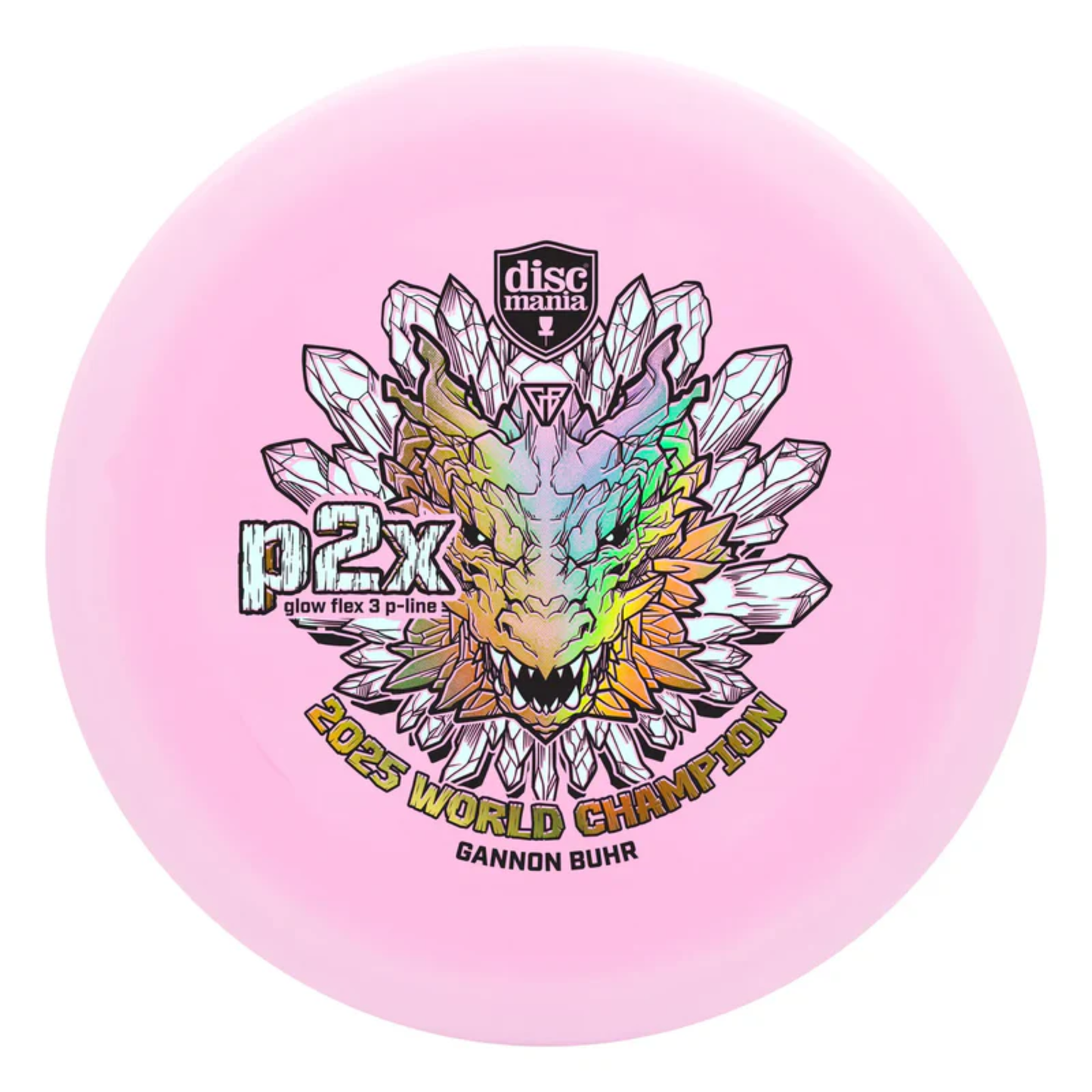 Discmania P-Line Flex 3 Glow P2X - Gannon Buhr - World Champion - Putt & Approach