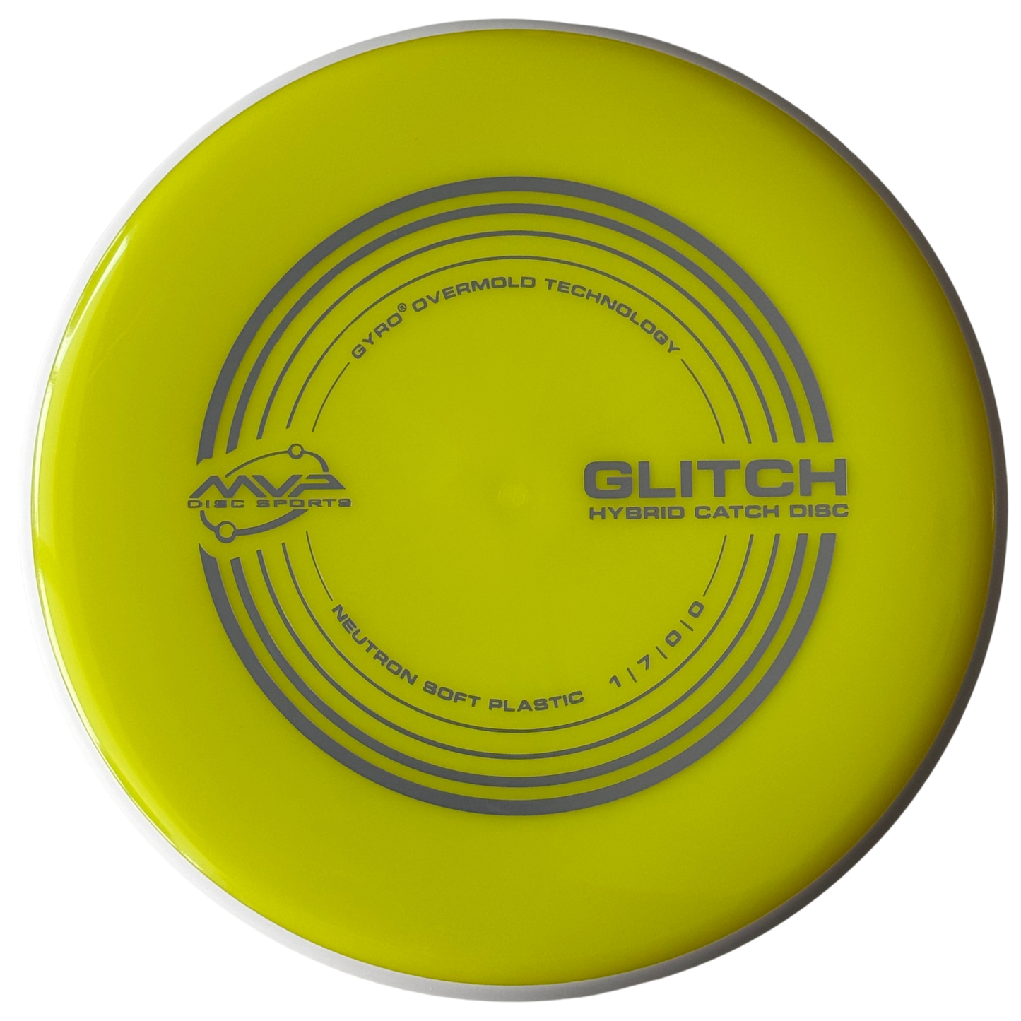 MVP Neutron Soft Glitch White Rim - Putt & Approach