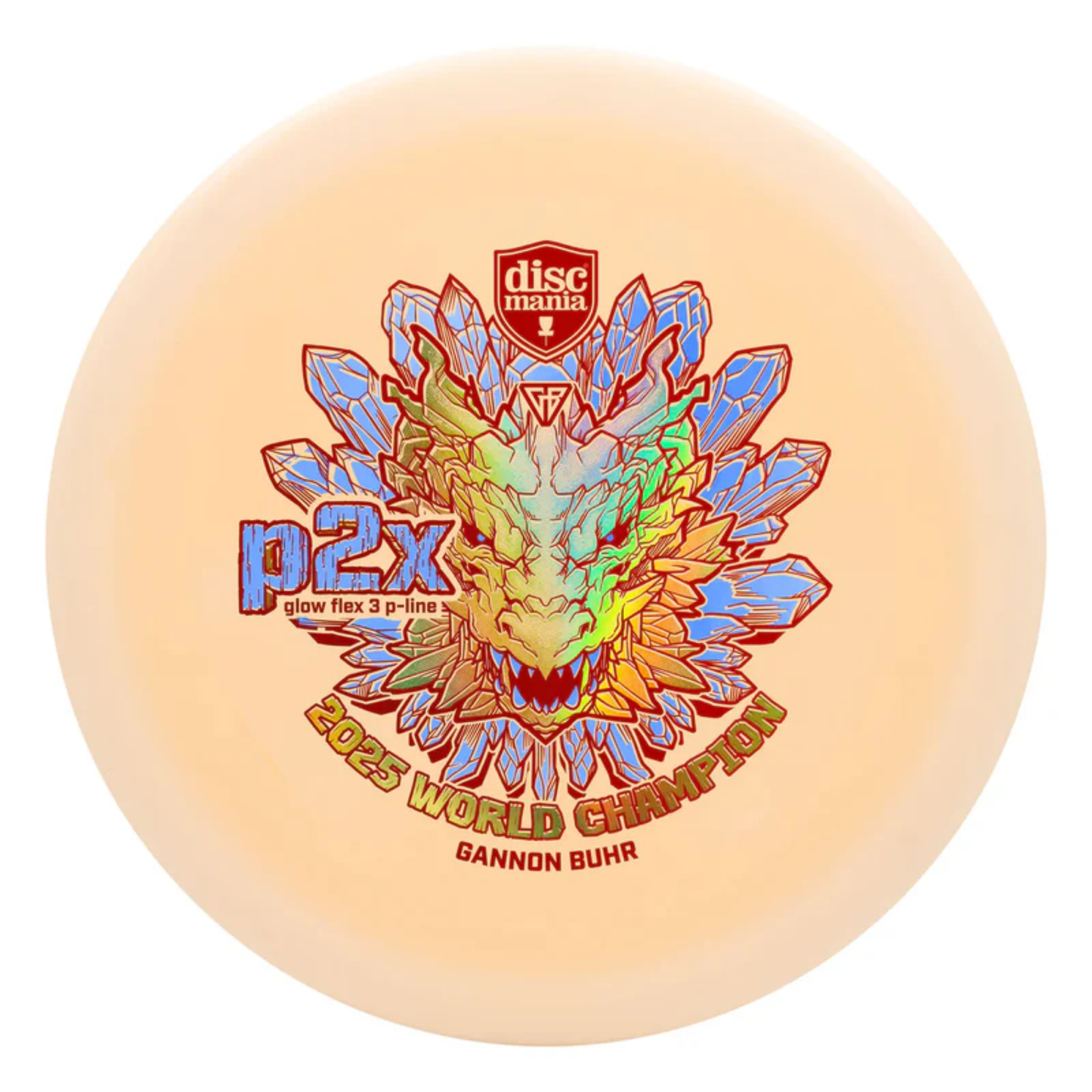 Discmania P-Line Flex 3 Glow P2X - Gannon Buhr - World Champion - Putt & Approach