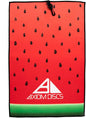Axiom Sublimated Waffle Towel – Watermelon Edition