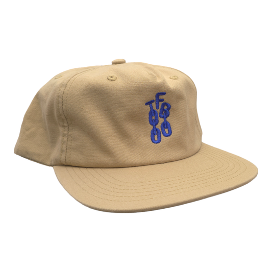 TFB Unstructured Snapback Cap - Khaki