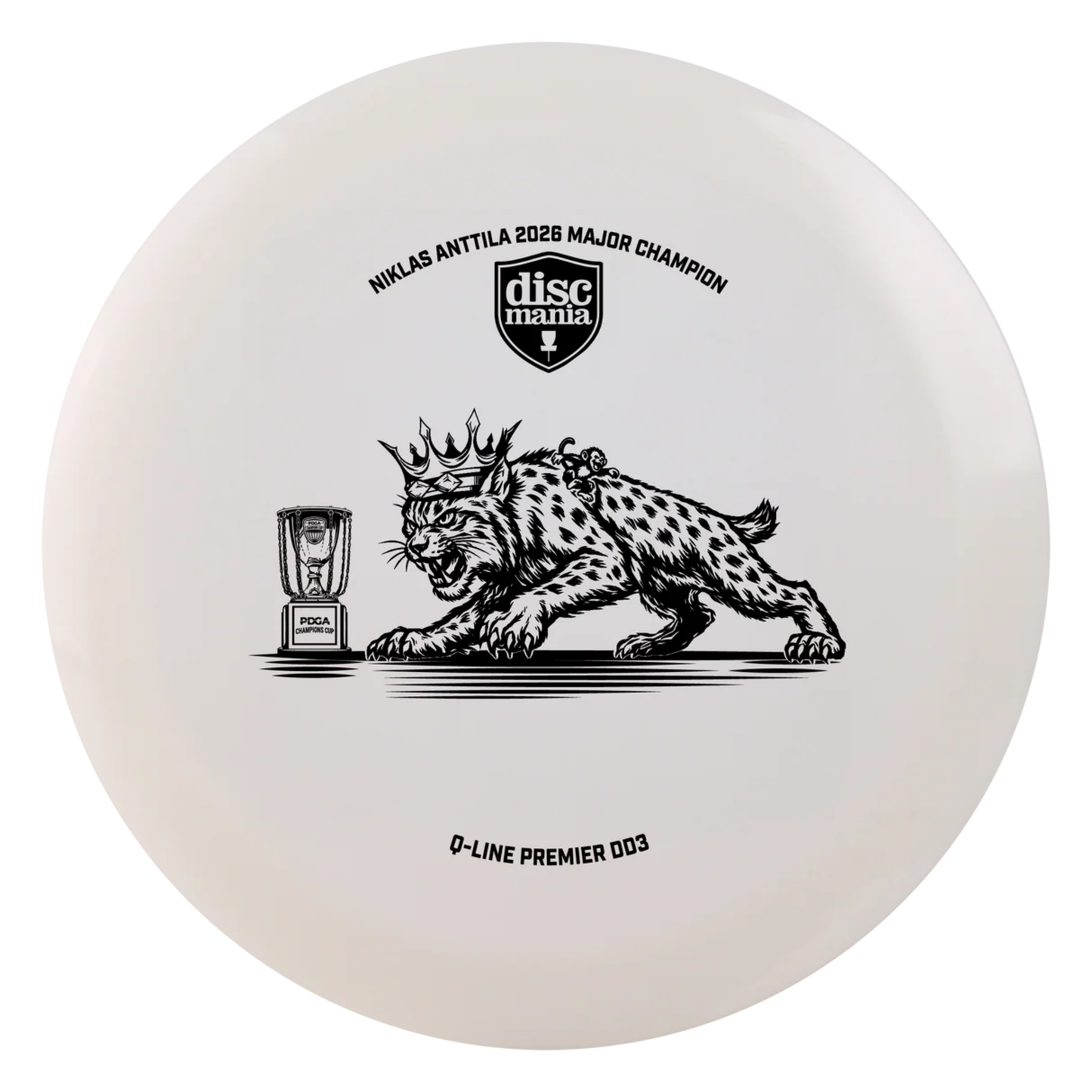 Discmania Q-Line DD3 - Niklas Anttila 2026 Champions Cup Champion - Distance driver
