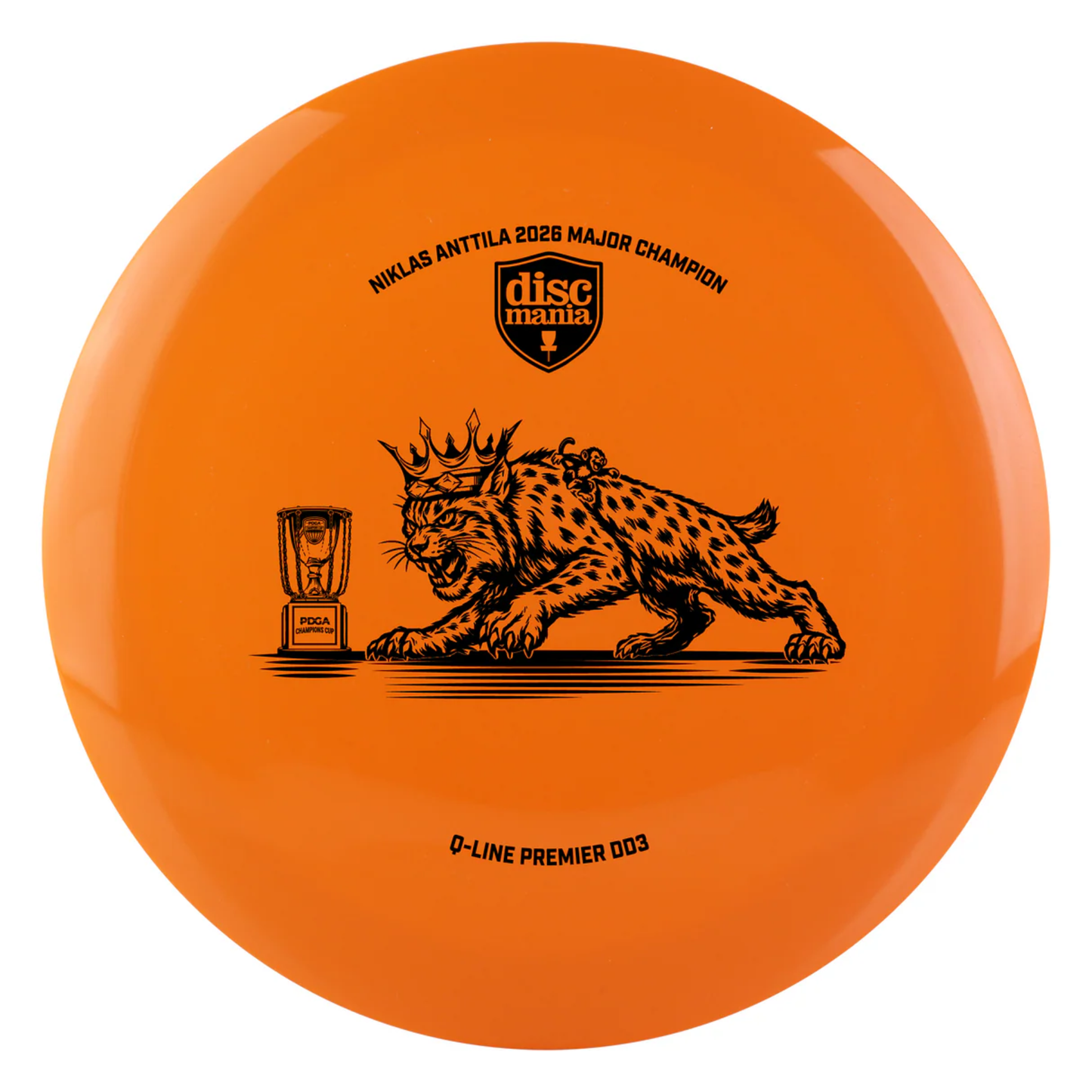 Discmania Q-Line DD3 - Niklas Anttila 2026 Champions Cup Champion - Distance driver