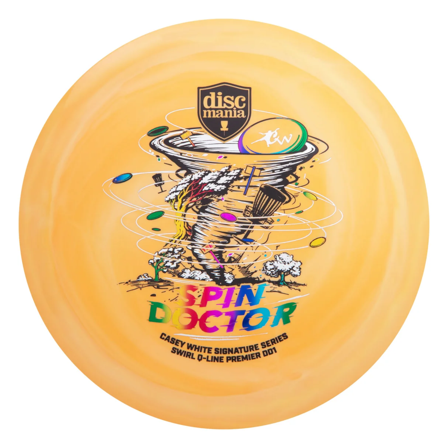 Discmania DD1 Q-Line Swirl Spin Doctor - Casey White - Distance driver