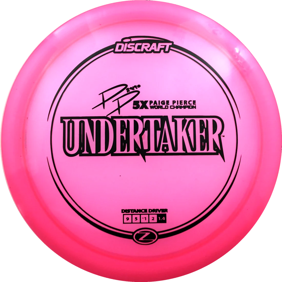 Discraft Z Undertaker Paige Pierce 5X World Champion - Distance driver
