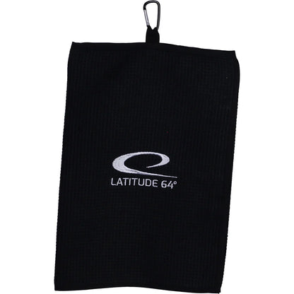 Latitude 64 Foldable Clip-On Disc Golf Towel
