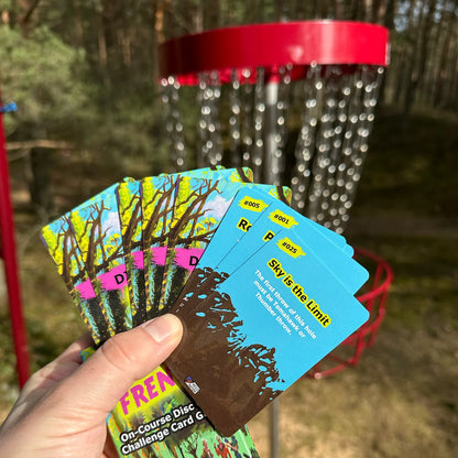 Disc Golf Frenzy Card Game