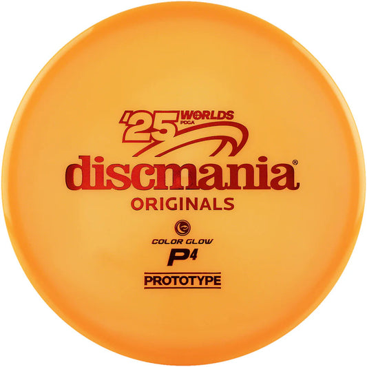Discmania P4 C-line Color Glow Prototype - Worlds 25