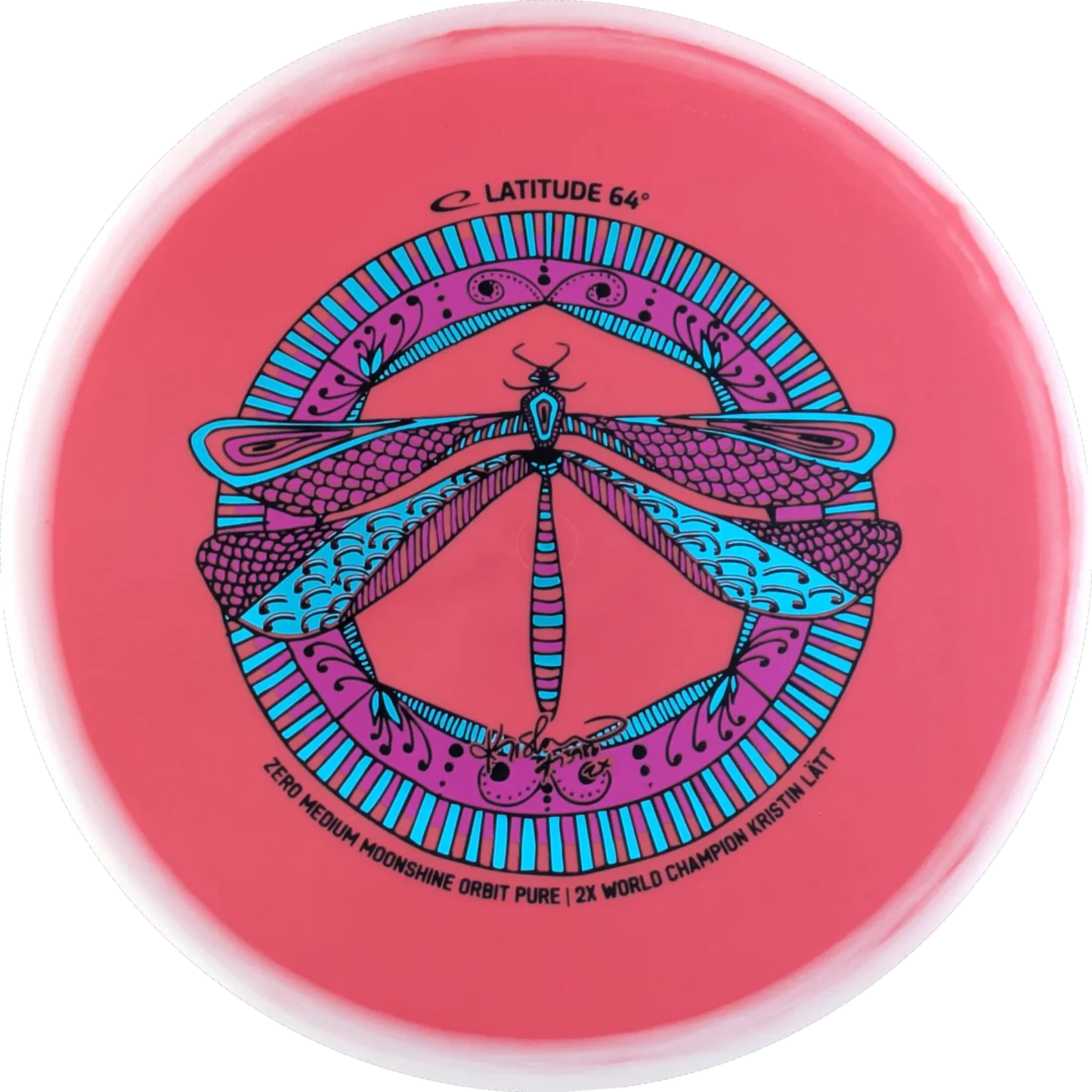 Latitude 64  Zero Medium Moonshine Orbit Pure - Kristin Lätt Team Series - Putt & approach