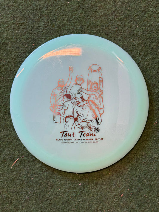 BEGAGNAD Kastaplast K1 Hard Malm First Run - Tour Team 2025 - Clay,Joseph,Jesse,Braeden,Fritiof - Distance driver