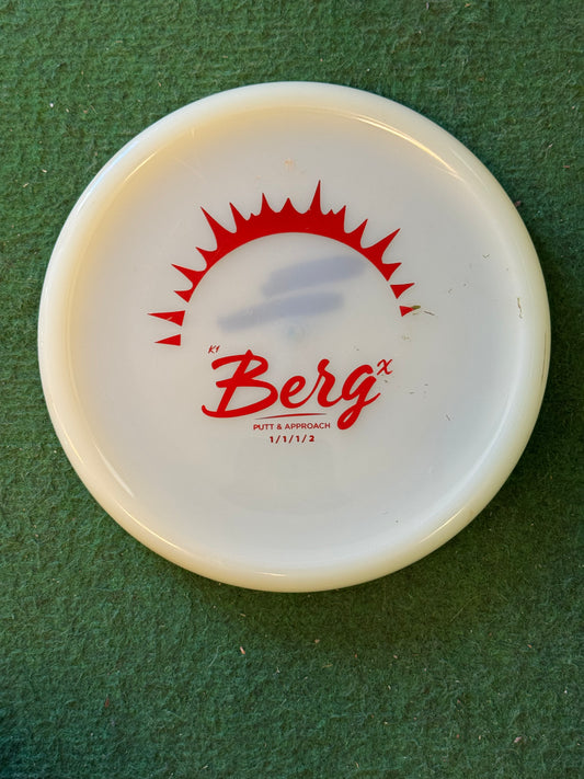 BEGAGNAD Kastaplast K1 Glow Berg X - Putt & Approach