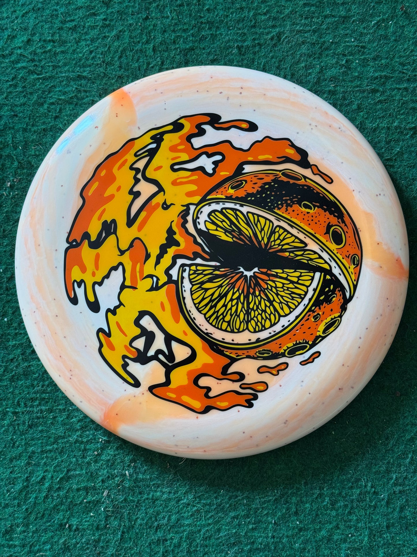 BEGAGNAD Discraft ESP Swirl Sparkle Luna, Paul McBeth Orange Tri-Foil – 2025 Supreme Flight Open