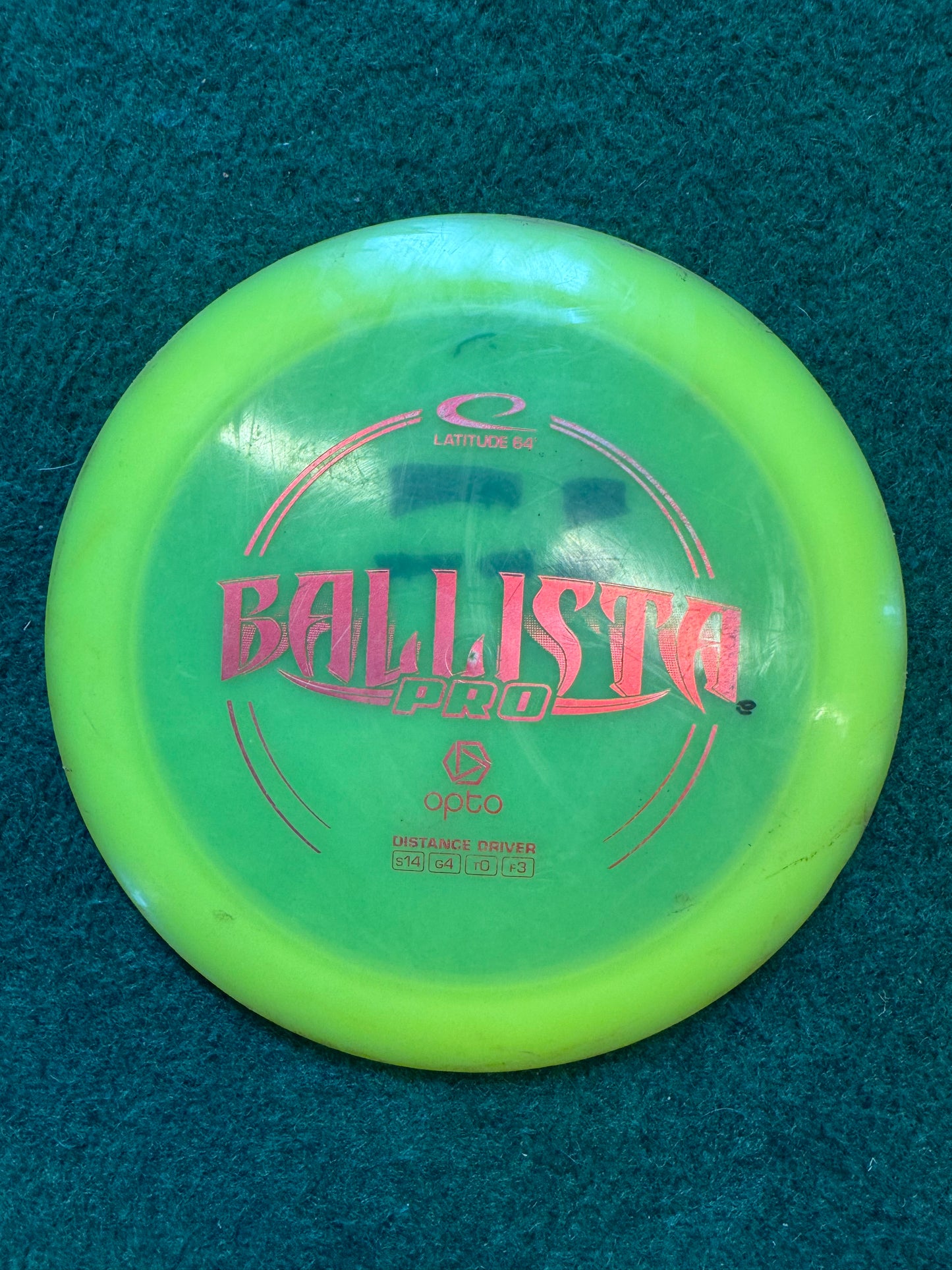 BEGAGNAD Latitude 64 Opto Ballista PRO - Distance driver