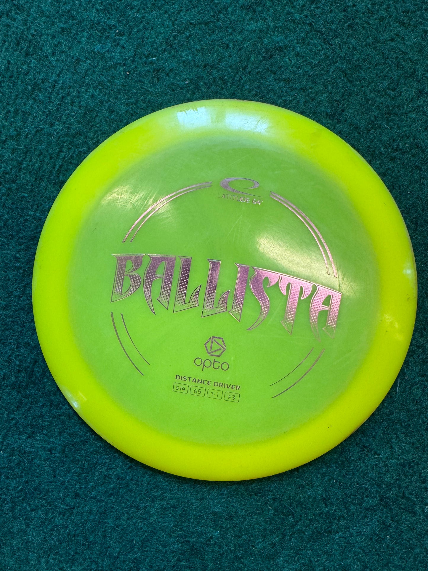 BEGAGNAD Latitude 64 Opto Ballista - Distance dirver