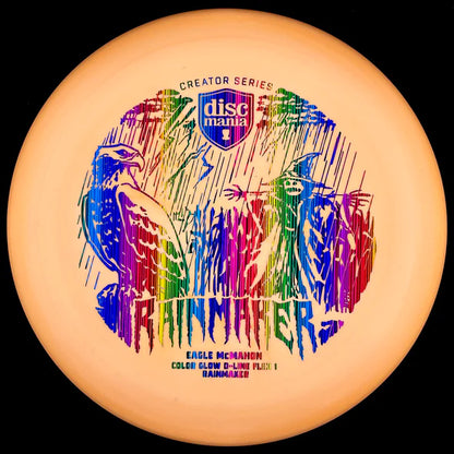 Discmania Eagle McMahon Creator Series Color Glow D-Line Rainmaker (Flex 1)