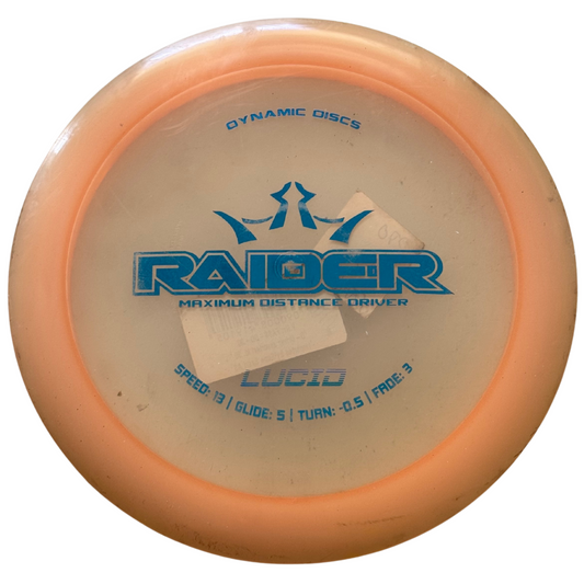 Begagnad Dynamic discs Raider Lucid - Distance driver (Wilnerzons)