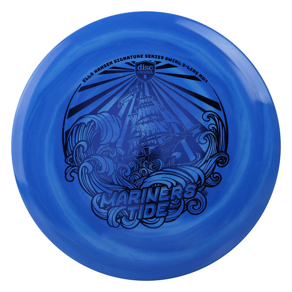 Discmania S-Line Swirl MD3 - Mariners Tide - Ella Hansen Signature Series - Midrange