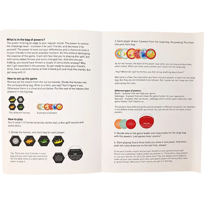 Bag of powers - Spel