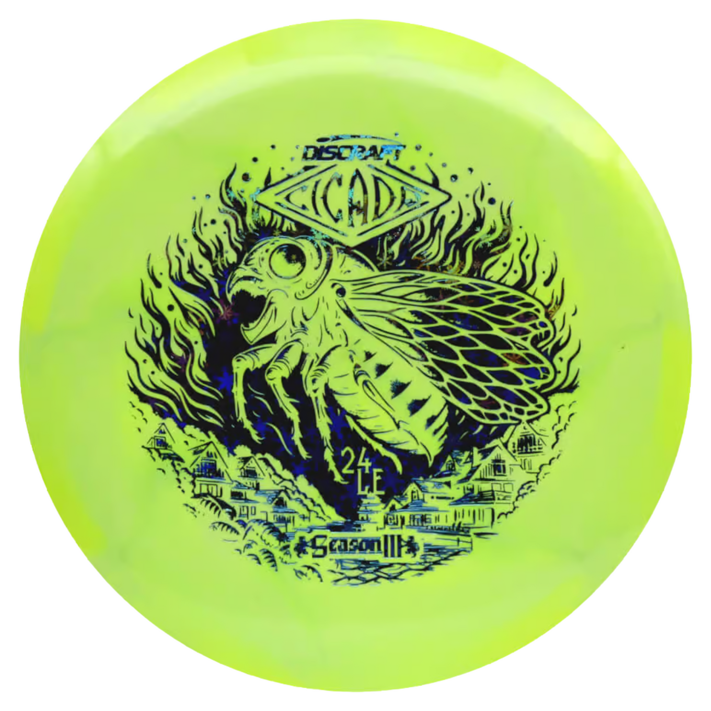 Discraft ESP Swirl Cicada - Ledgestone 2024 - Fairway driver