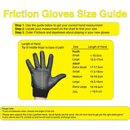 Friction Gloves Disc Golf (Pair)