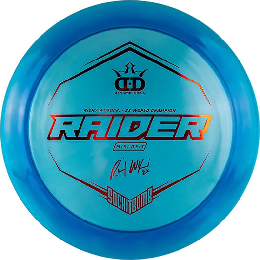 Dynamic discs Lucid Ice Raider - Ricky Wysocki Sockibomb - Distance driver