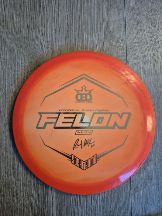 BEGAGNAD Dynamic Discs Fuzion Orbit Felon Ricky Wysocki 2x.
