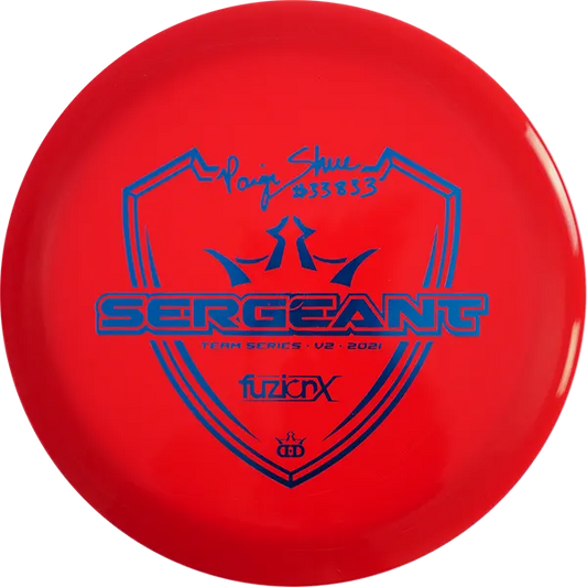 Dynamic Discs Fuzion-X Sergeant - Paige Shue v2 2021 - Distance driver