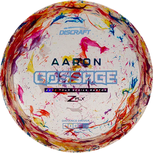 Discraft Z FLX Jawbreaker Raptor - Aaron Gossage 2024 - Distance driver